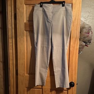 Ruby Rd. Women's Cream Straight Leg Pants